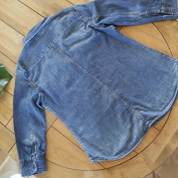 Calvin Klein Jeans Denim Button-Up Shirt - Picture 3 of 5